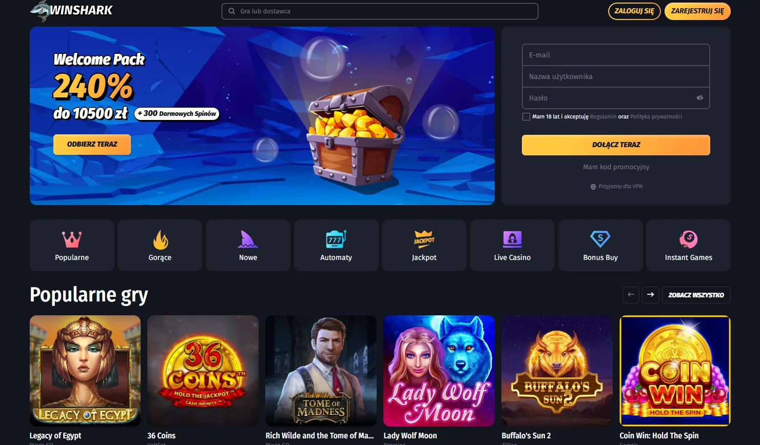 Gry Na Pieniądze W Najlepszym Kasynie Online